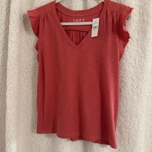 Loft Vneck t-shirt, size xs.